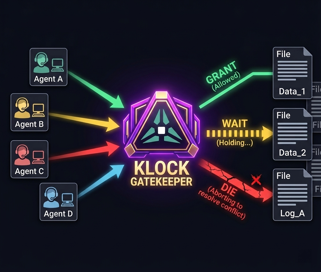 Neon KLOCK gatekeeper diagram